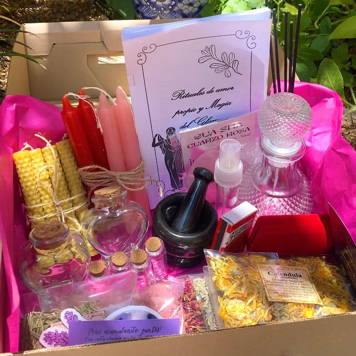 Kit Brujil Hechizos de Amor propio y Magia del Glamour