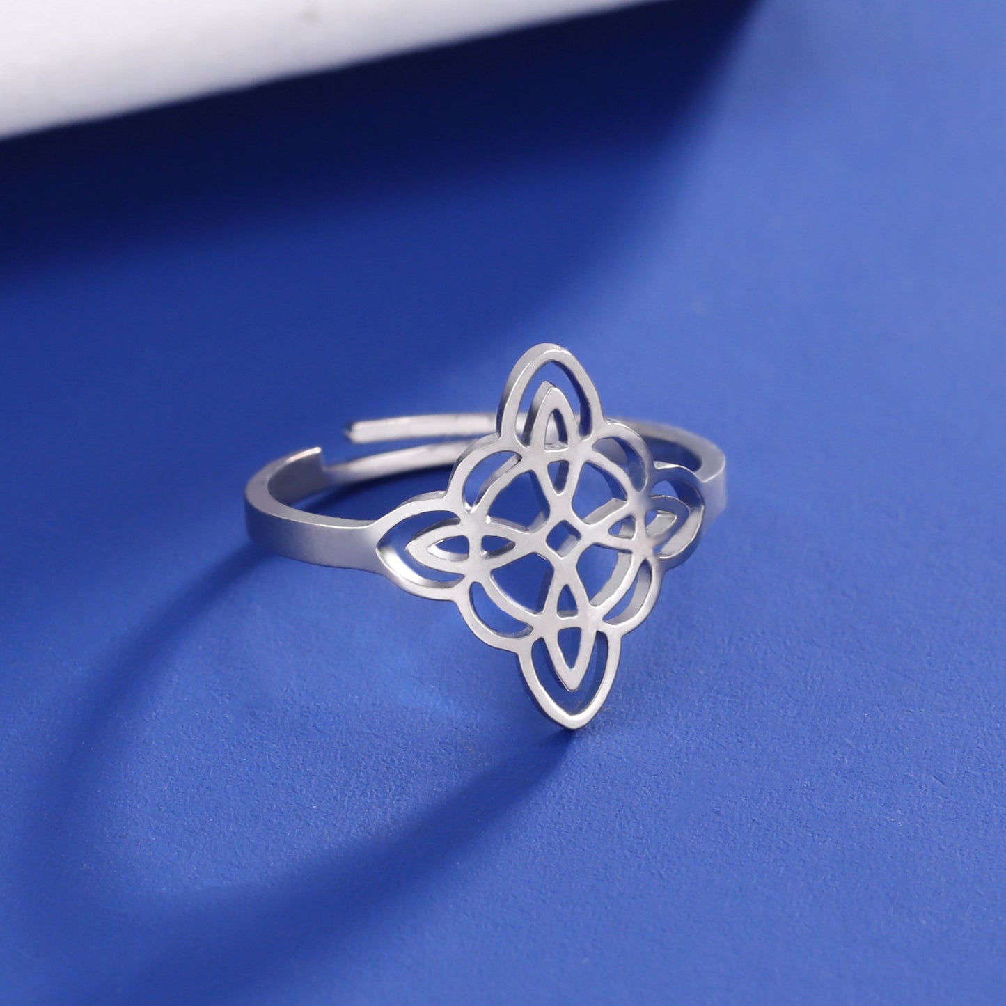 Anillos Nudo de Bruja Ajustables