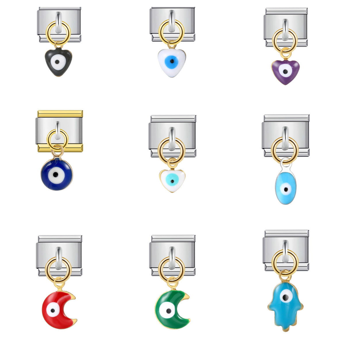 Charms colgantes para pulsera italiana