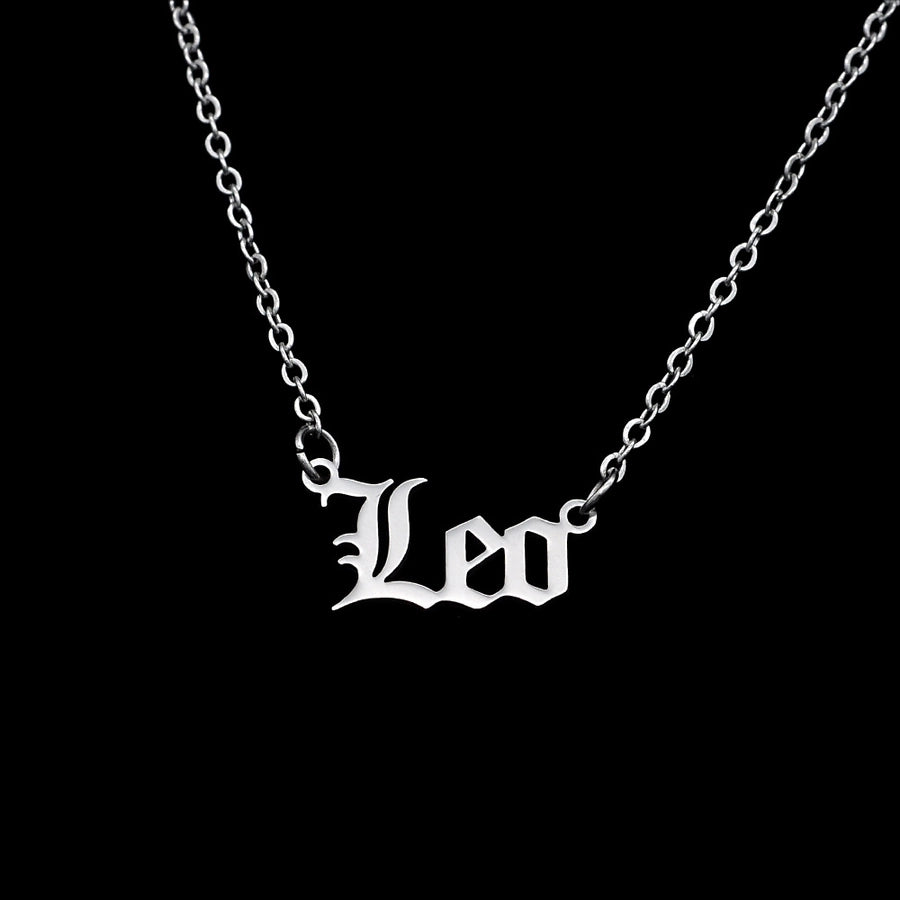 Collar Signo Zodiacal Dorado y Plateado