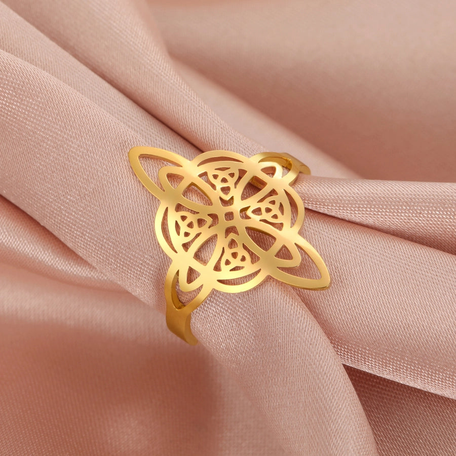 Anillo Nudo de Bruja