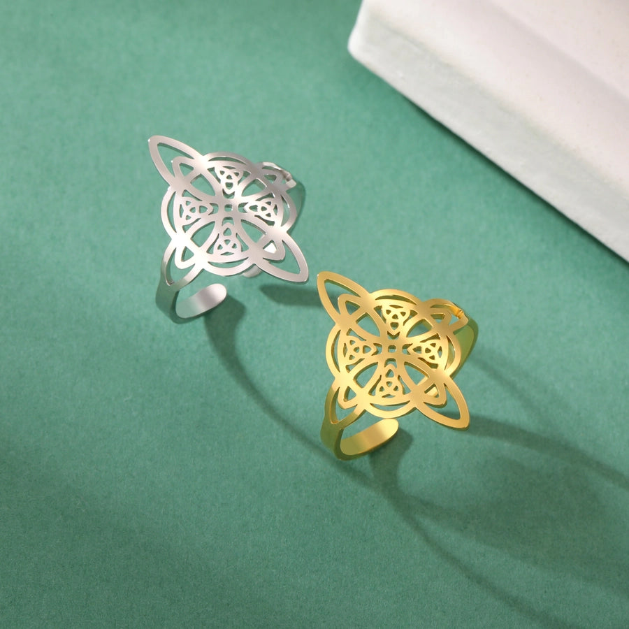 Anillo Nudo de Bruja