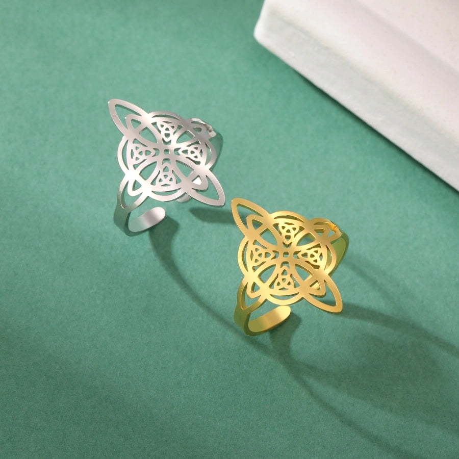 Anillo Nudo de Bruja