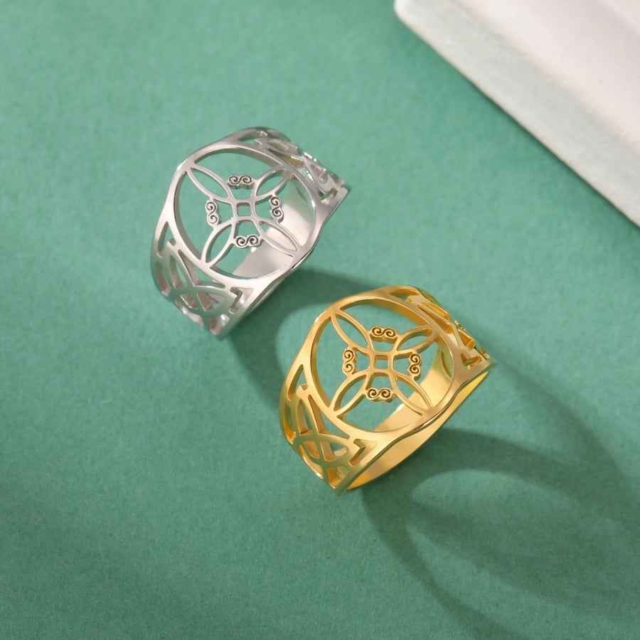 Anillo Nudo de Bruja