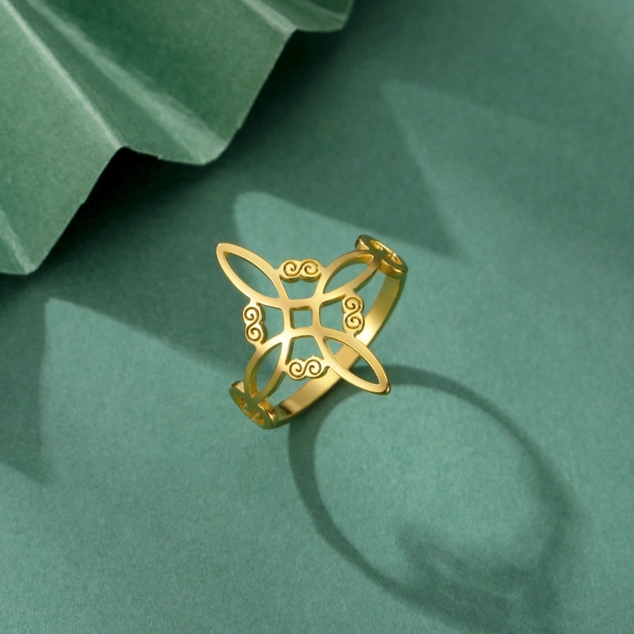 Anillo Nudo de Bruja