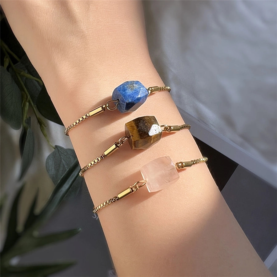 Pulsera de Cruz de Cuarzo