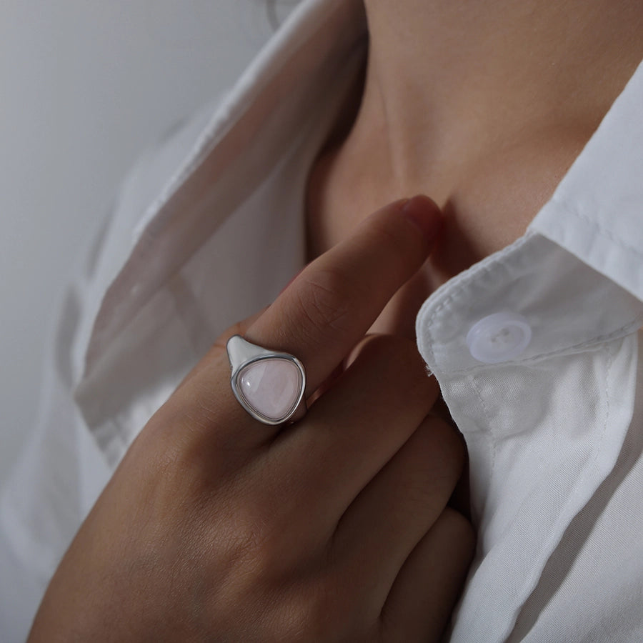 Anillo con Cuarzo