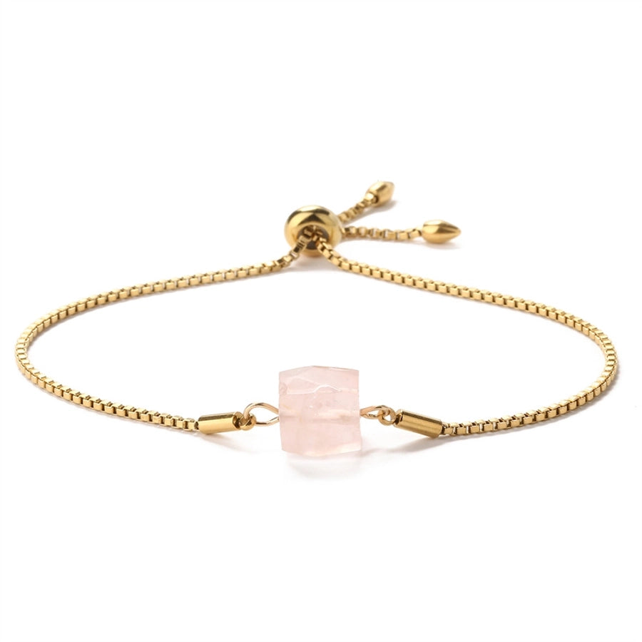 Pulsera de Cruz de Cuarzo