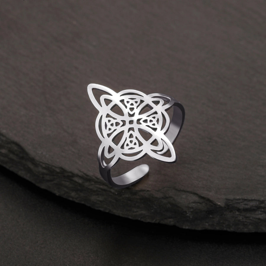 Anillo Nudo de Bruja