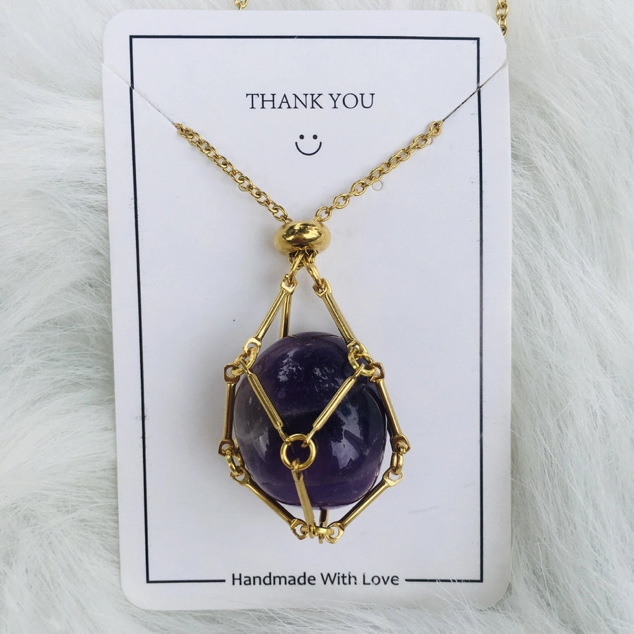 Collar con Cuarzo Ajustable