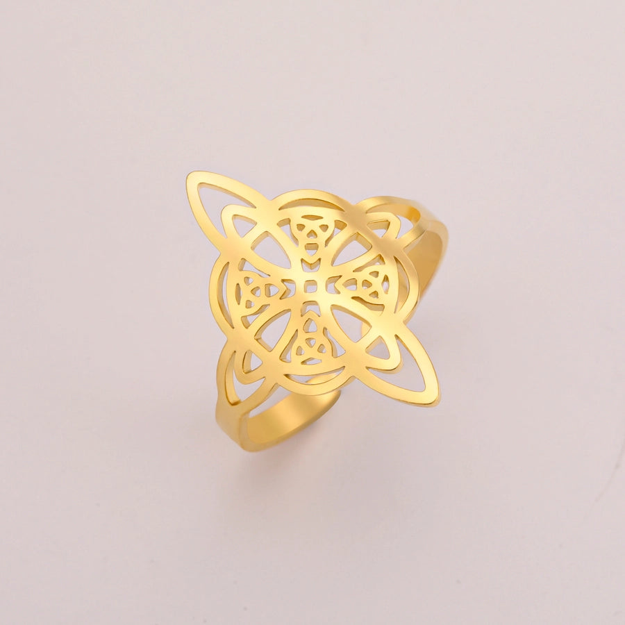 Anillo Nudo de Bruja