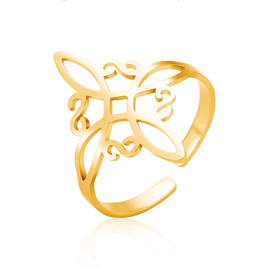Anillo Nudo de Bruja Ajustable