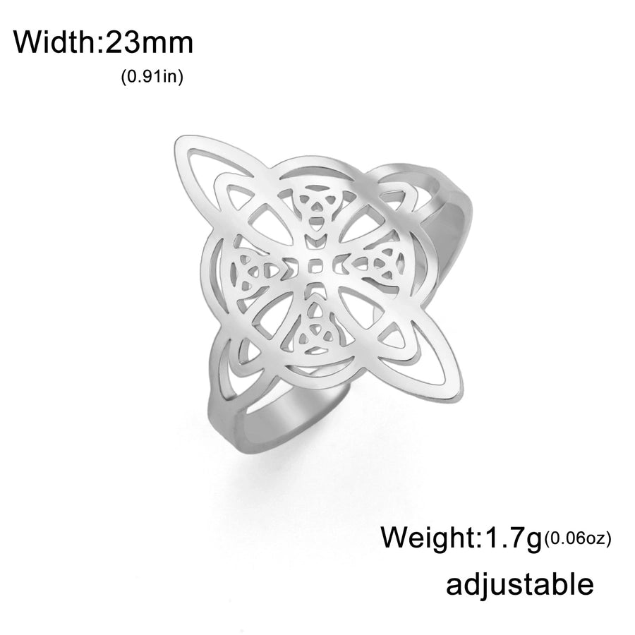 Anillo Nudo de Bruja