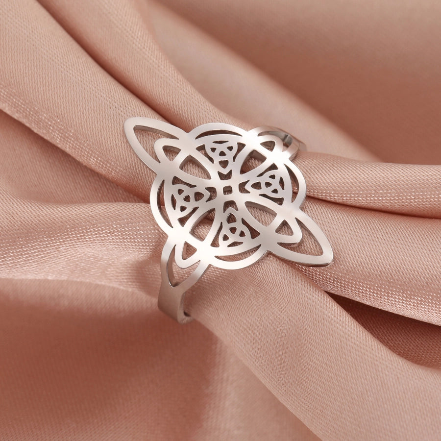 Anillo Nudo de Bruja