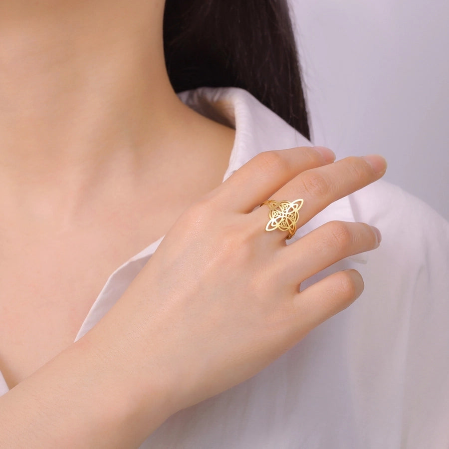 Anillo Nudo de Bruja