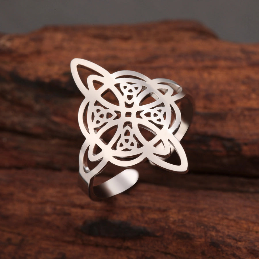 Anillo Nudo de Bruja