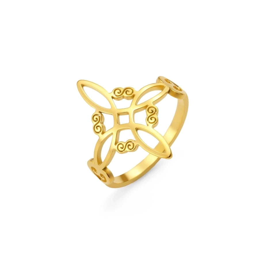 Anillo Nudo de Bruja