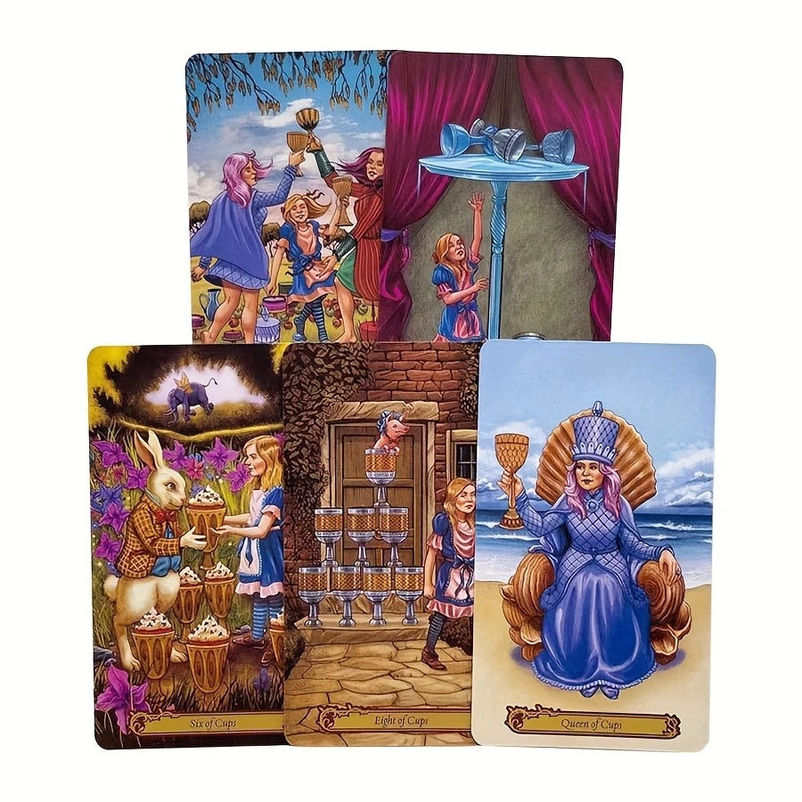 Tarot in Worderland Alicia en el país de las Maravillas