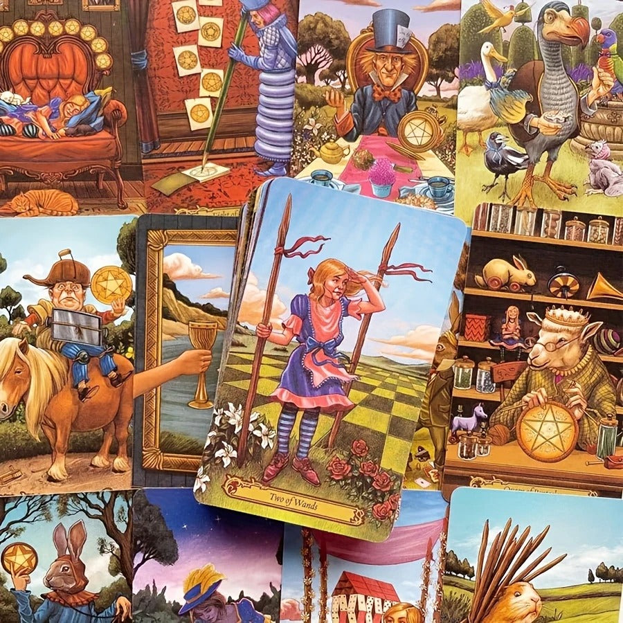 Tarot in Worderland Alicia en el país de las Maravillas