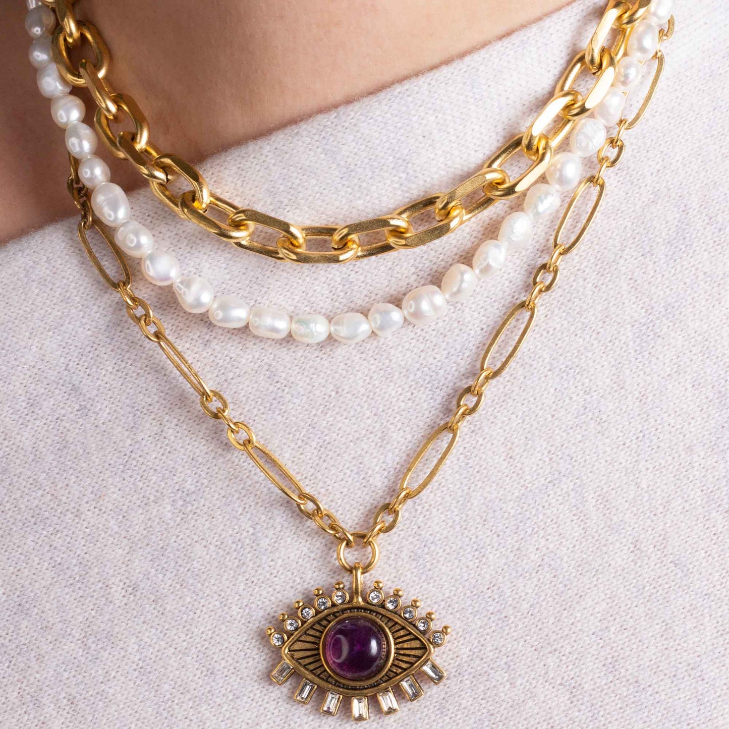 Collar Contra el Mal de Ojo