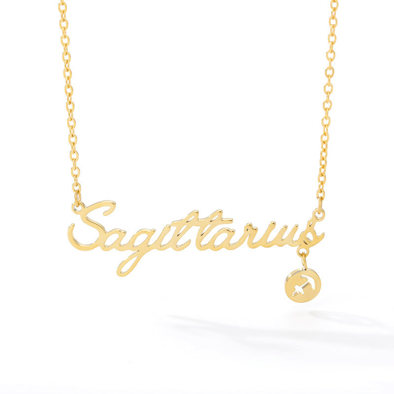 Collar Signo Zodiacal Colgante