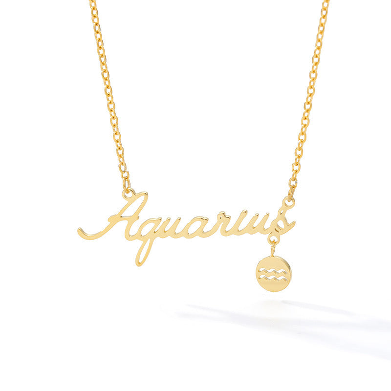 Collar Signo Zodiacal Colgante