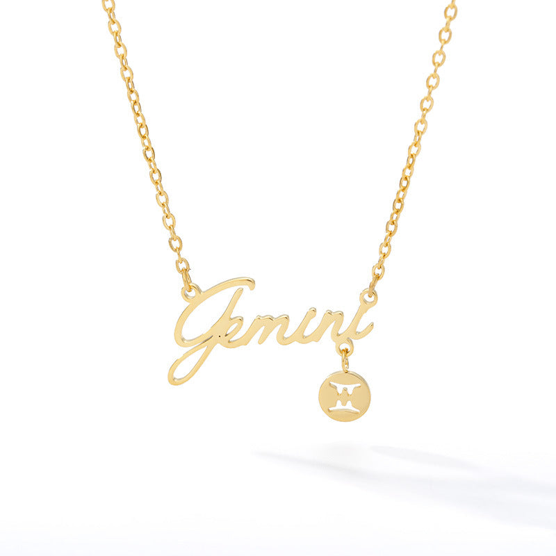 Collar Signo Zodiacal Colgante