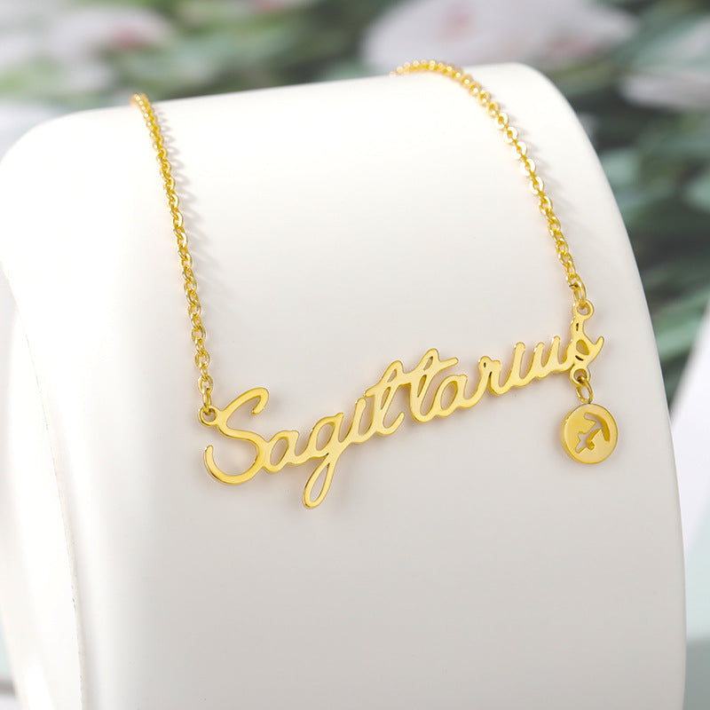 Collar Signo Zodiacal Colgante