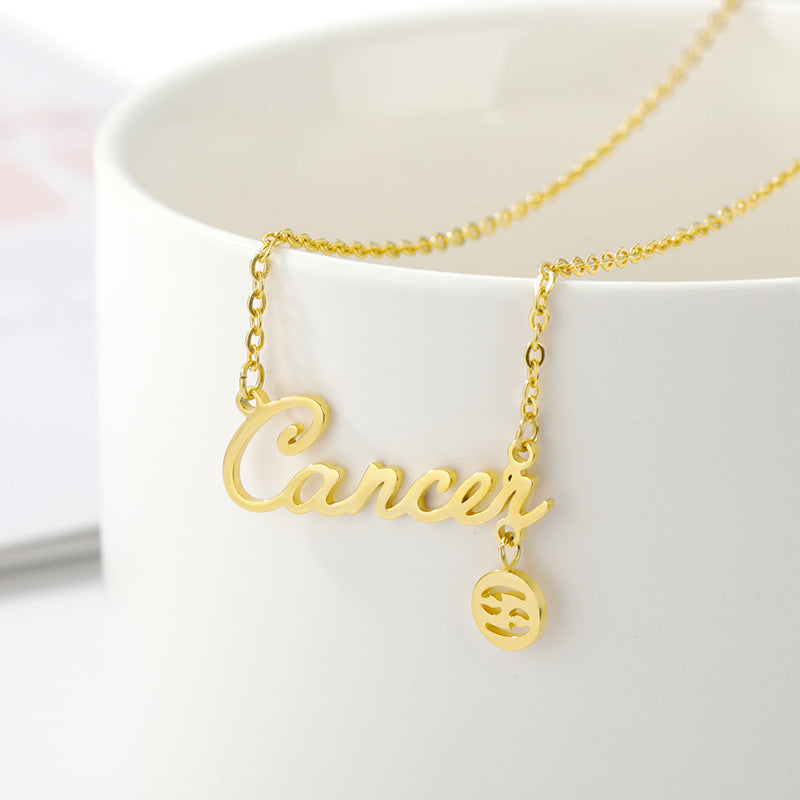 Collar Signo Zodiacal Colgante