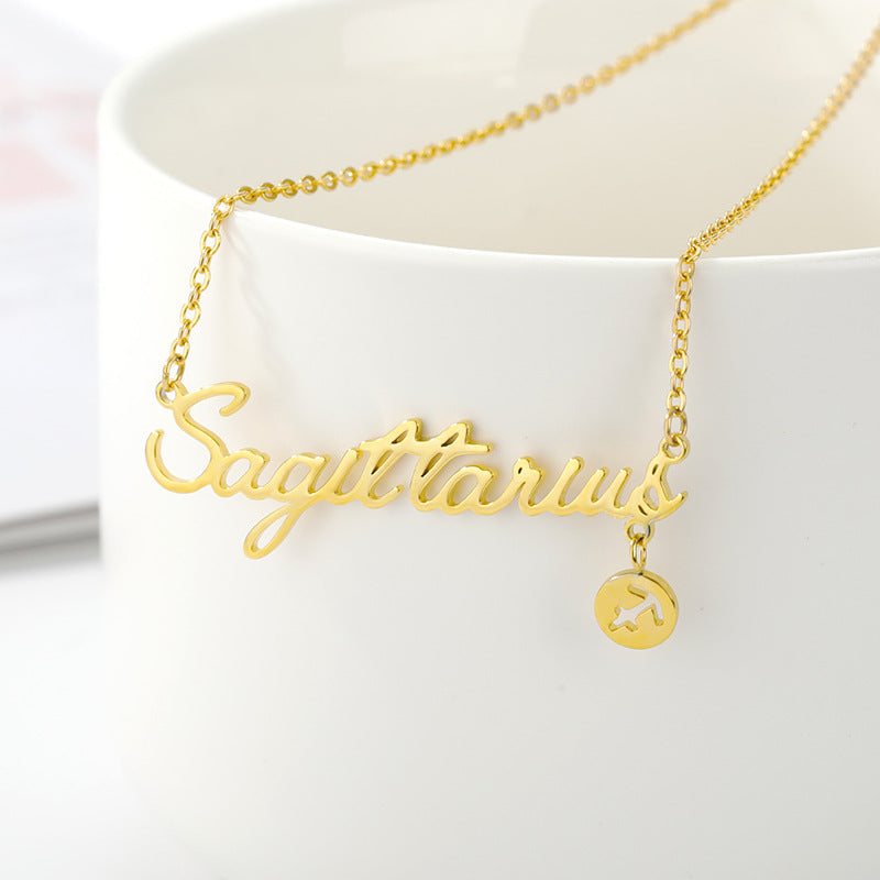 Collar Signo Zodiacal Colgante