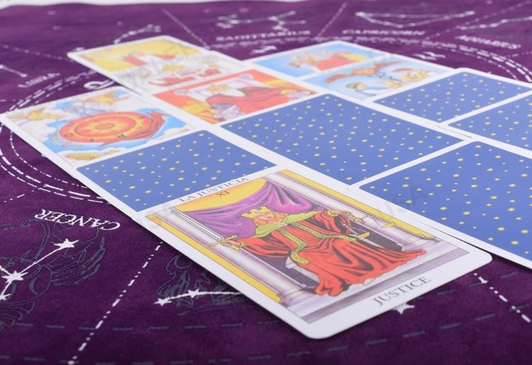 Nuevo Set de Tarot Morado