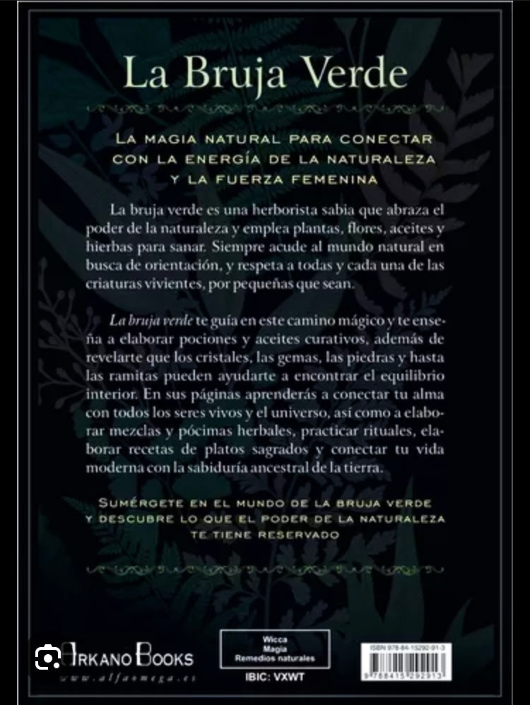 Libro la Bruja Verde