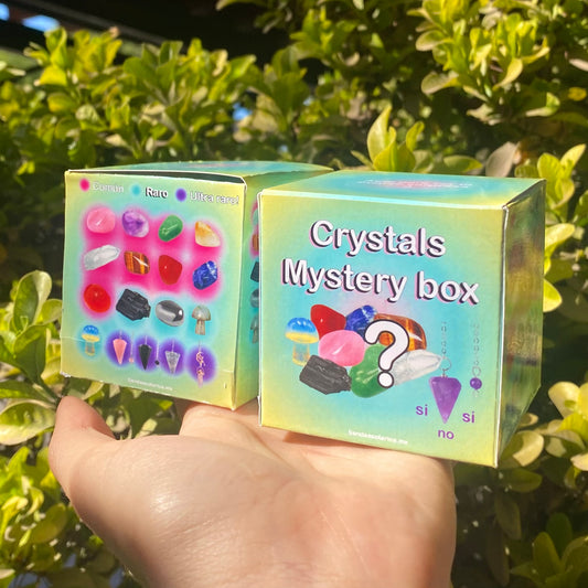 Crystals Mystery Box Cajita Misteriosa de Cuarzos