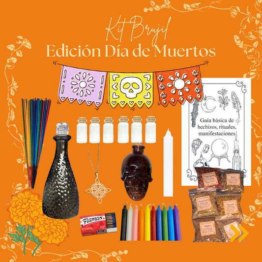 Kit Bruja Principiante Día de Muertos 💀🧡🧡