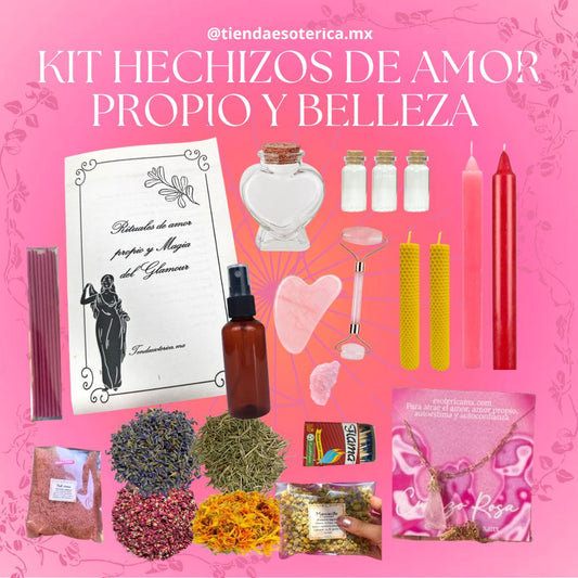 Kit hechizos de Amor Propio y Magia del Glamour ✨ (versión pequeño)