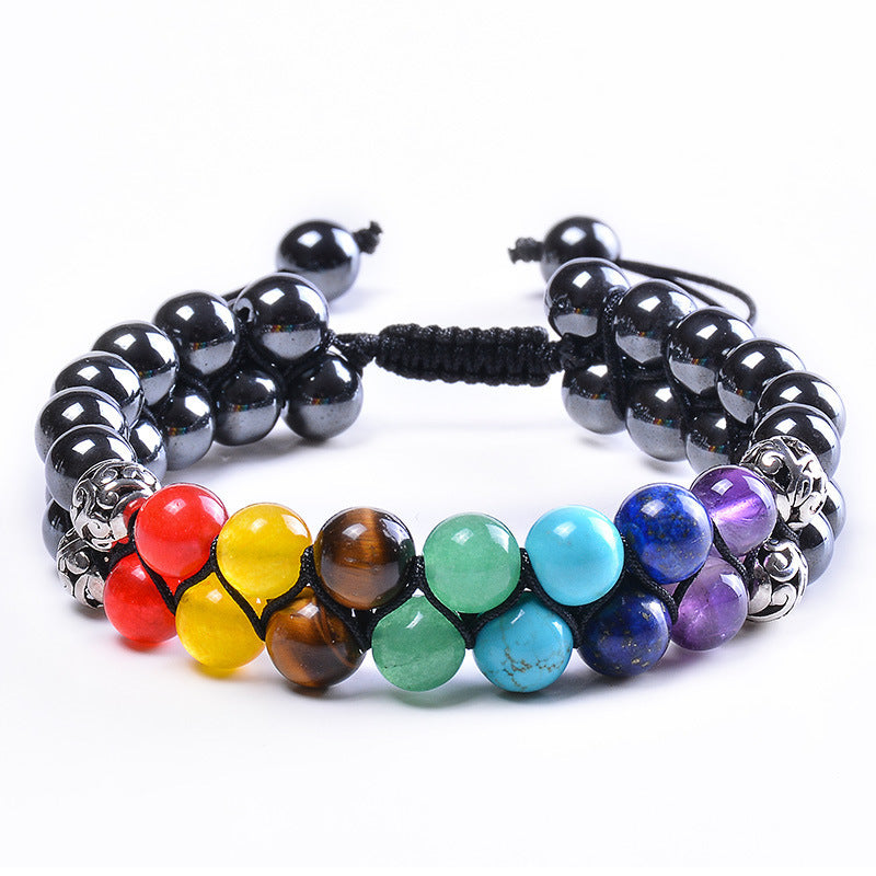 Pulsera Cuarzos 7 chakras