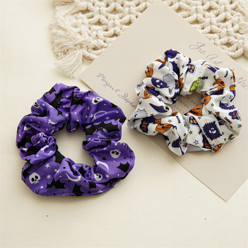 Halloween scrunchies