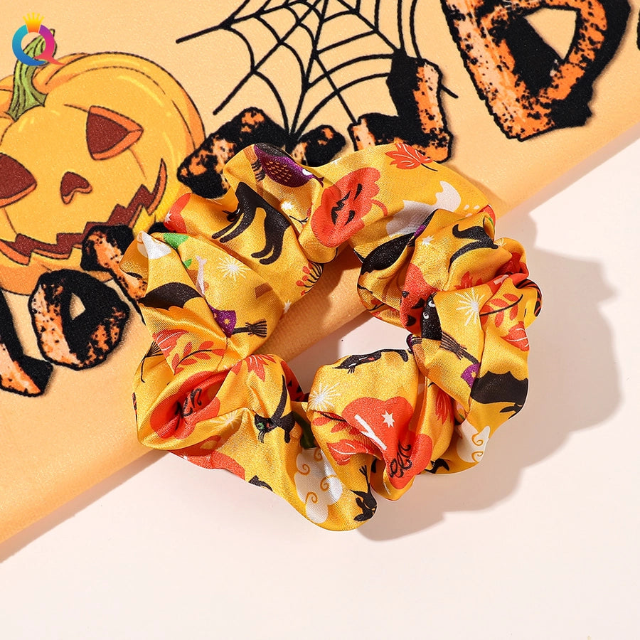 Halloween scrunchies