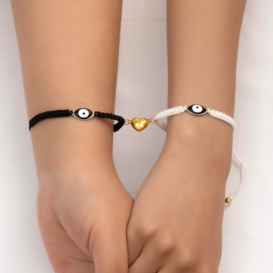 Pulseras Pareja Contra el Mal de Ojo