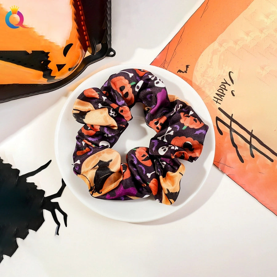 Halloween scrunchies