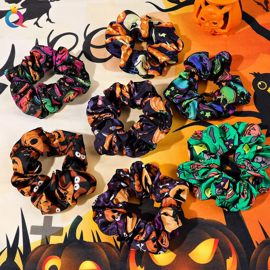 Halloween scrunchies