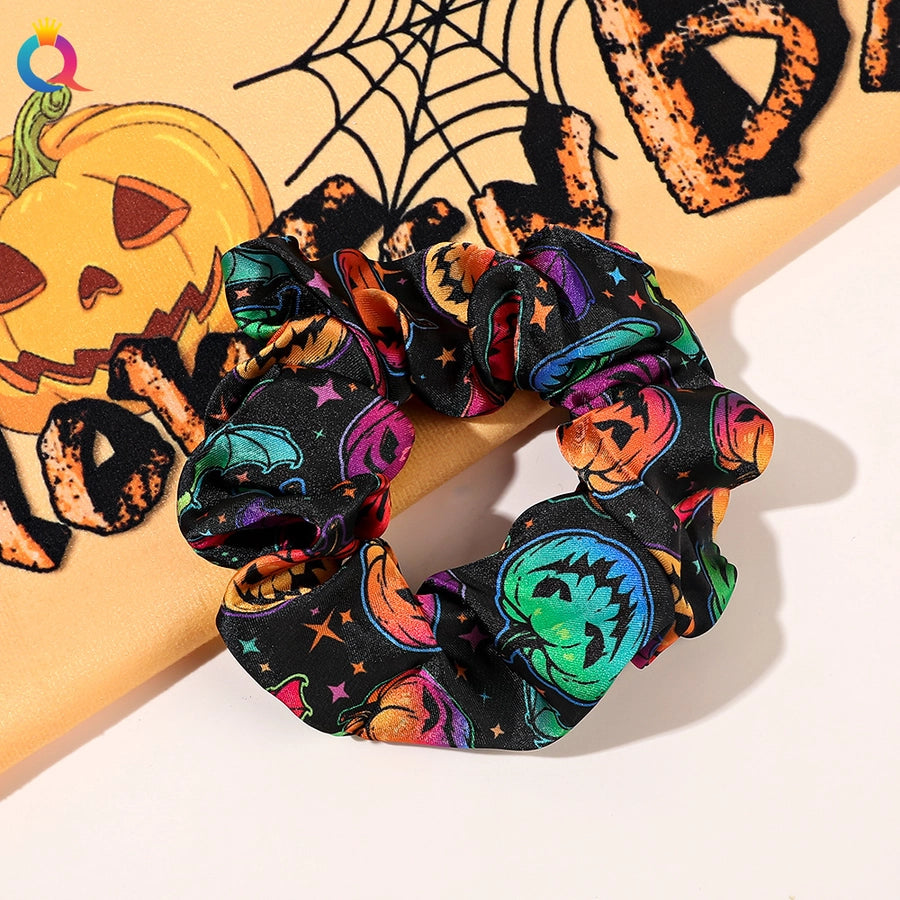 Halloween scrunchies