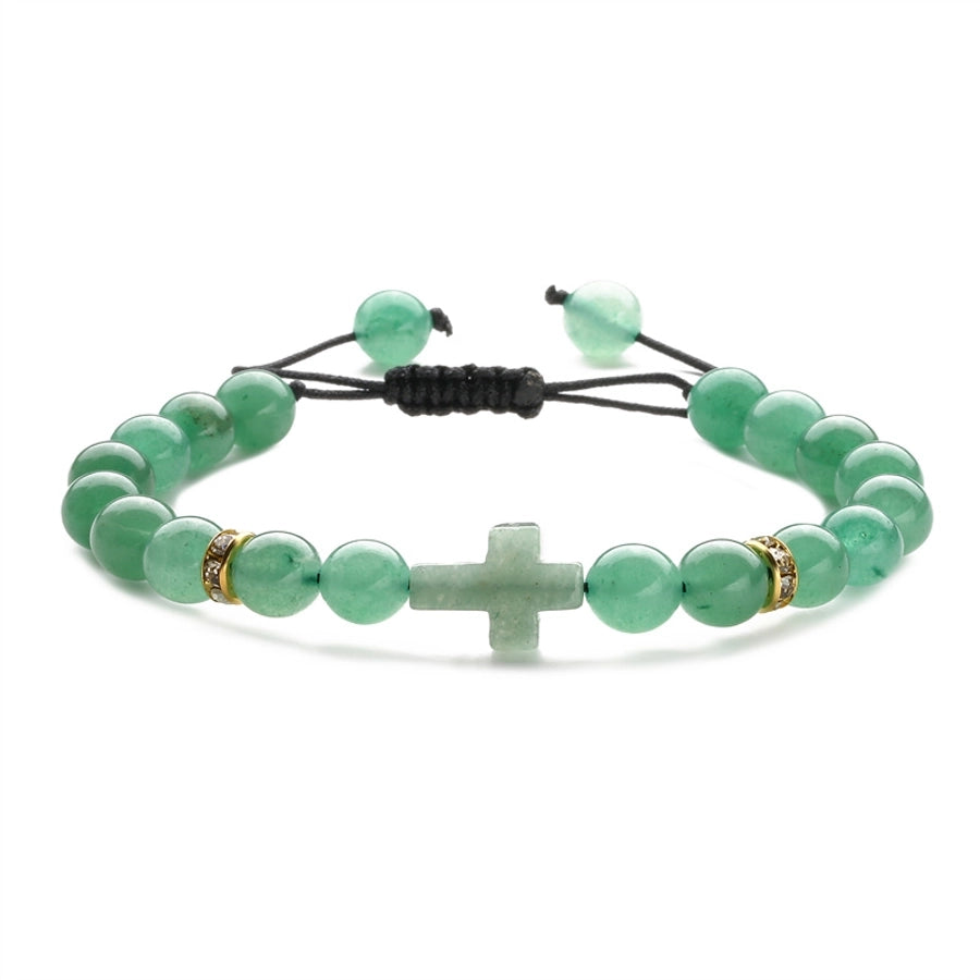 Pulsera Cruz de Cuarzo