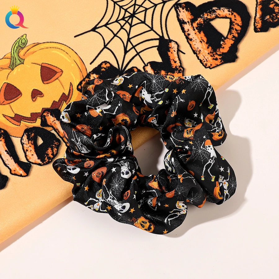 Halloween scrunchies