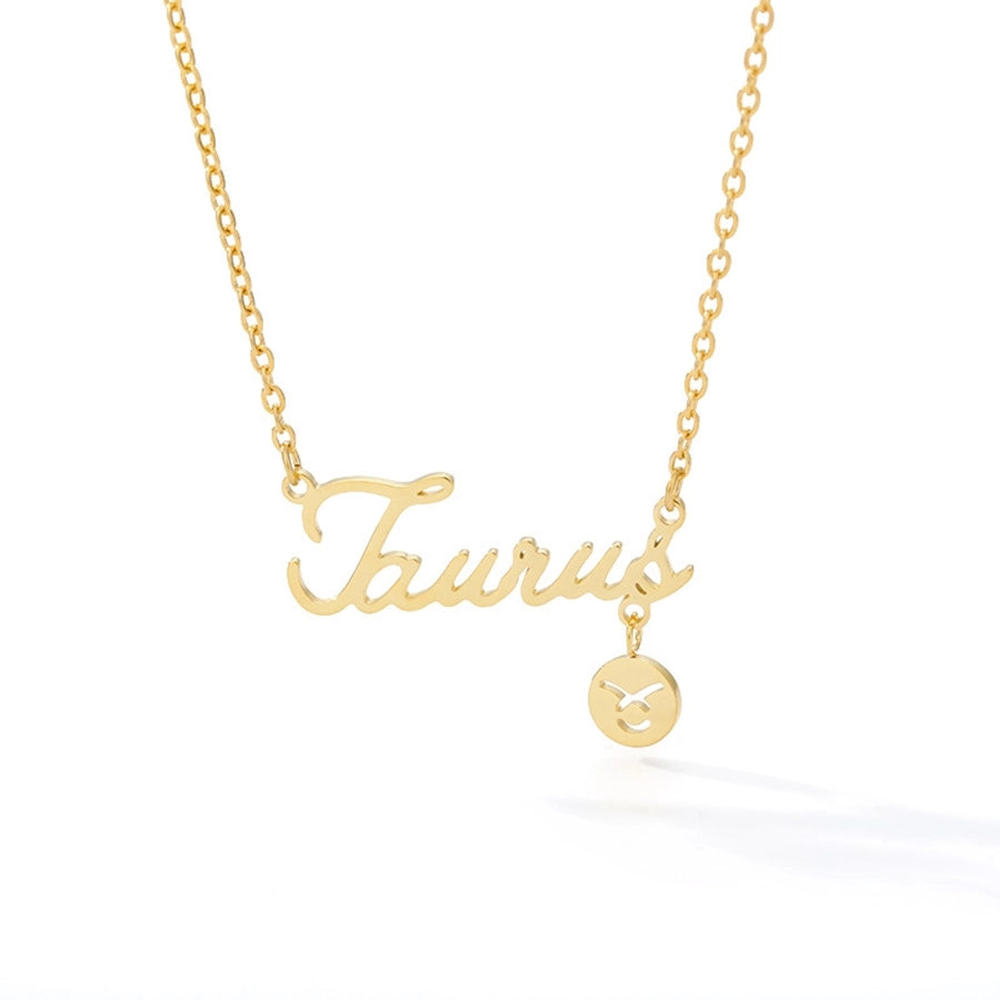 Collar Signo Zodiacal Colgante