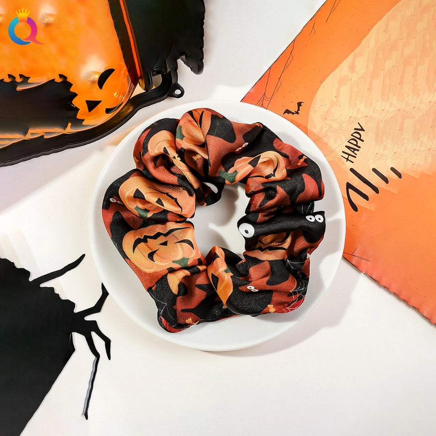 Halloween scrunchies