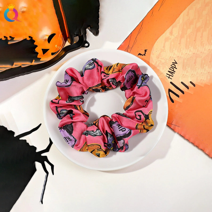 Halloween scrunchies