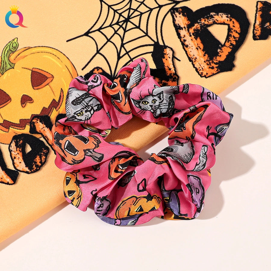 Halloween scrunchies