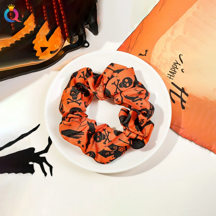 Halloween scrunchies