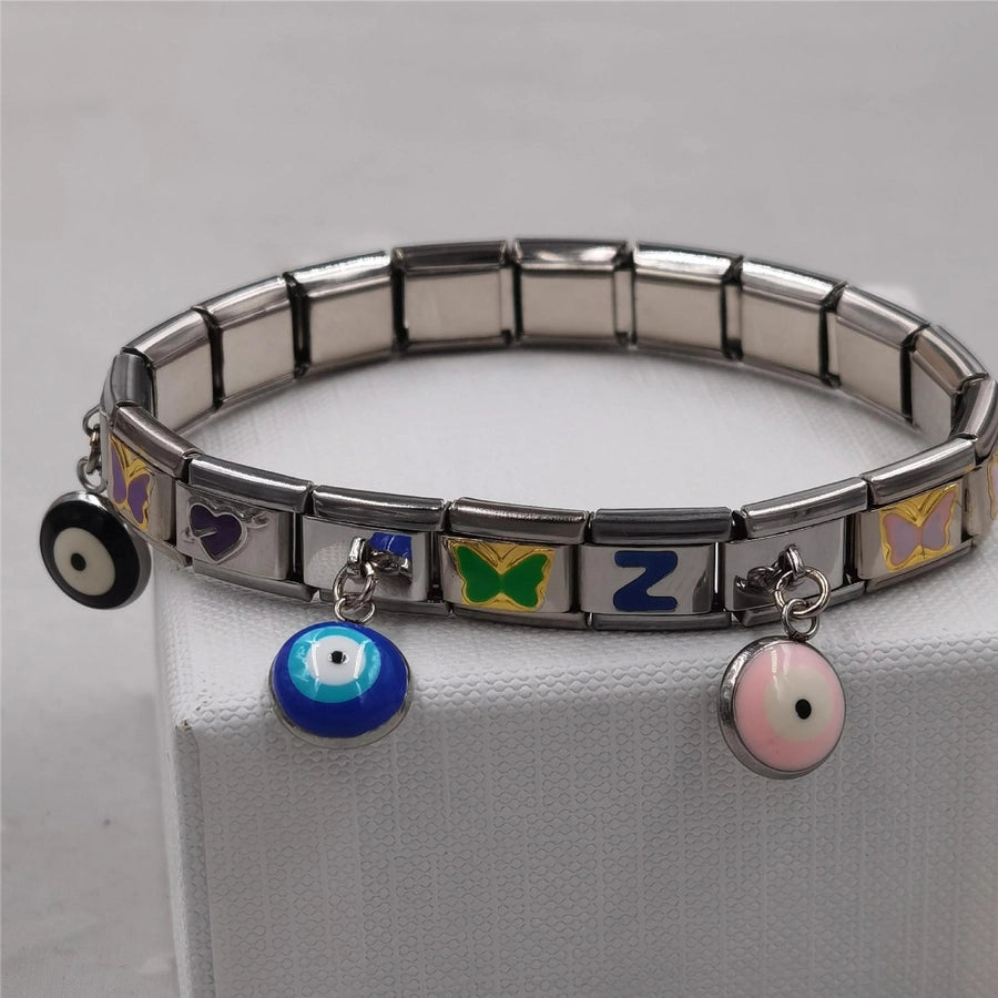 Charms de Ojo Turco para pulsera italiana